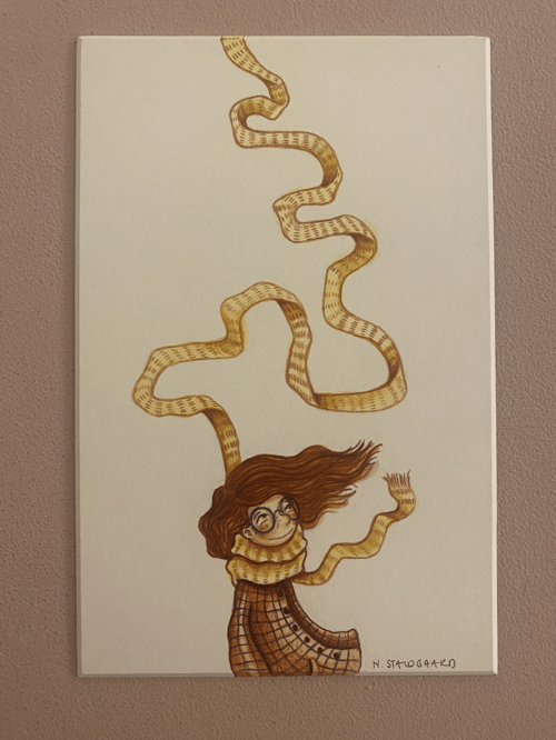 vi den kan man ikke se lll fra Nadia Staldgaard Illustration