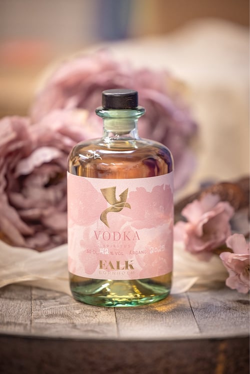 Vodka botanisk, 42% vol., årgang 2025 fra FALK Bornholms webshop