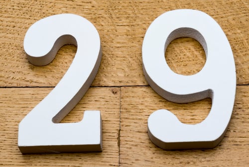 Husnummer i Akryl 25cm fra Ravn Reklame ApS