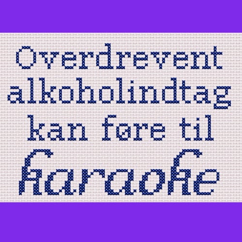 Overdrevent alkoholindtag fra Broderibiksen