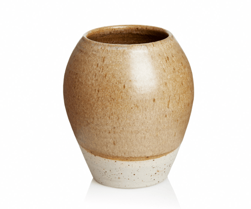 Vang vase - Guldkaramel fra Modebolig.dk