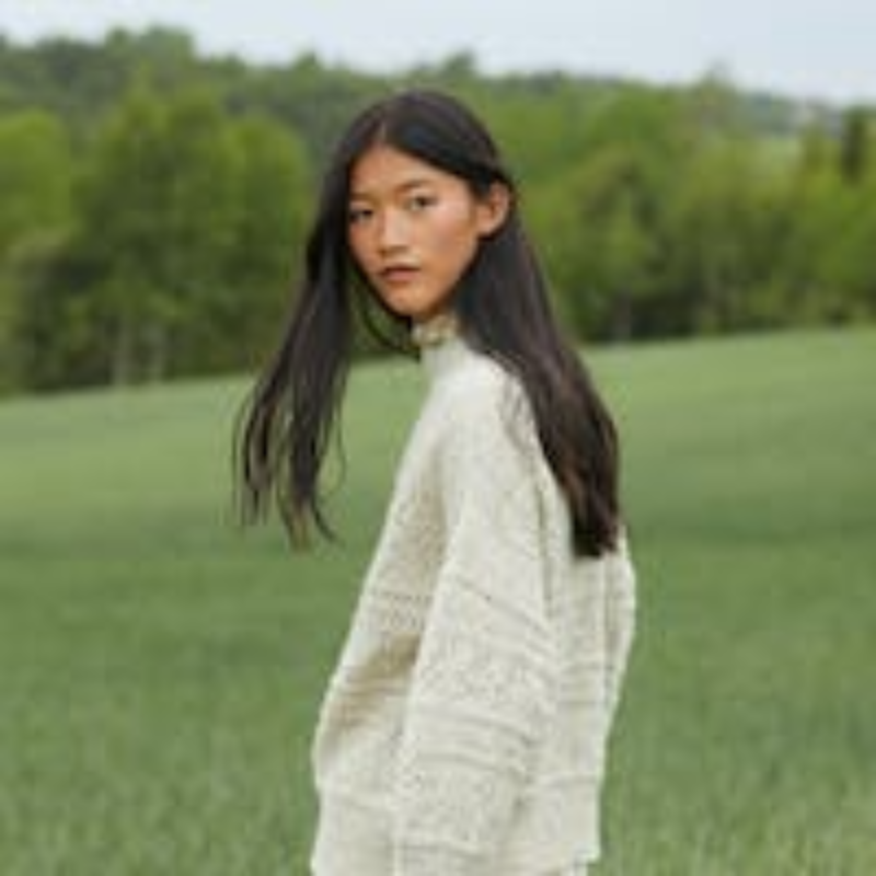 Kit: Mynte sweater i Finuld og Alpaca Silk - billede 1