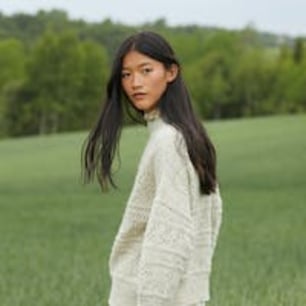 Kit: Mynte sweater i Finuld og Alpaca Silk - Produkt nr. 361