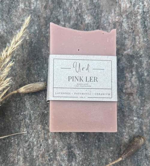 Pink ler fra Urd Bæredygtigt Værksted