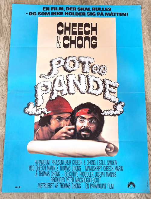 Cheech & Chong Pot og Pande fra Originalefilmplakater