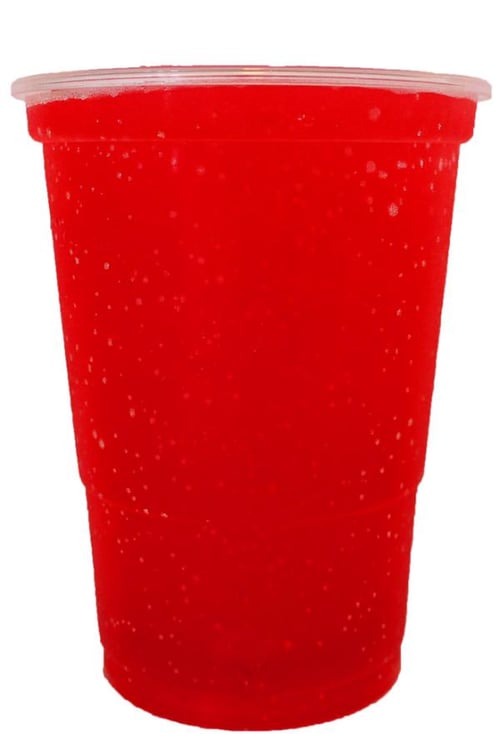 Jordbær - 2 liter (12 liter slush ice) fra Festudlejning.nu