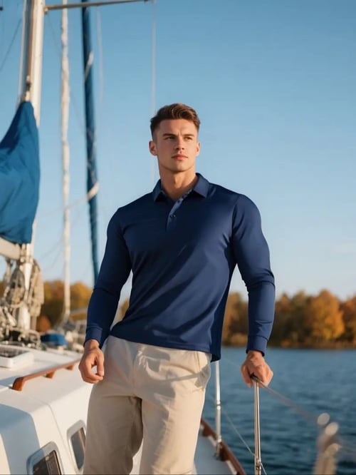 sportspolo navy fra ARKADIA