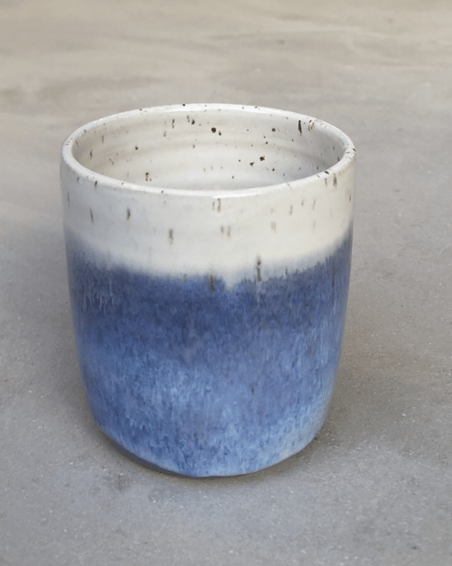 Blå/hvid  fra Trine Christine Keramik