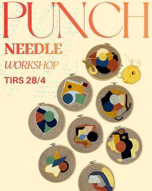 Workshop d. 28/4 kl. 17-20 fra Punch by Drake