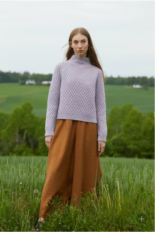 Kit: Dilon Struktursweater i Alpaca Silk og Finuld - billede 3