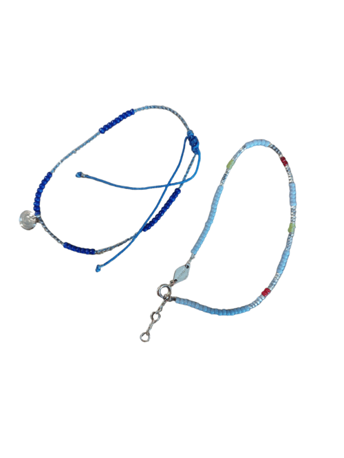 Blå armbånd  fra S.deluxe