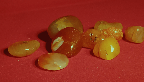 Karneol fra ShamanShoppen og TrommeMageren