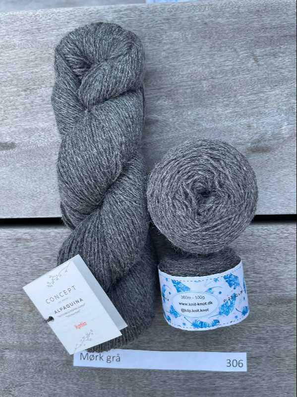 Kit: Baret/baskehue med ”sew as you go - og vendepinde” vælg mellem 15 farver - billede 13