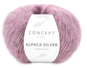 Alpaca Silver: Alpakka med diskret glimmer - 25 g - Produkt nr. 352