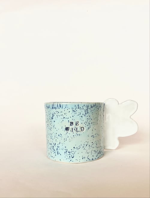 Kop med sky hank - Be wild - Lyseblå