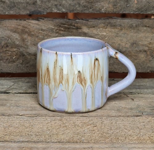 Kop med hank - lyslilla