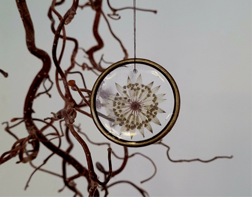 Ophæng med stjerneskærm - ø 3,5 cm. fra Kofoed Smykker & Fristelser