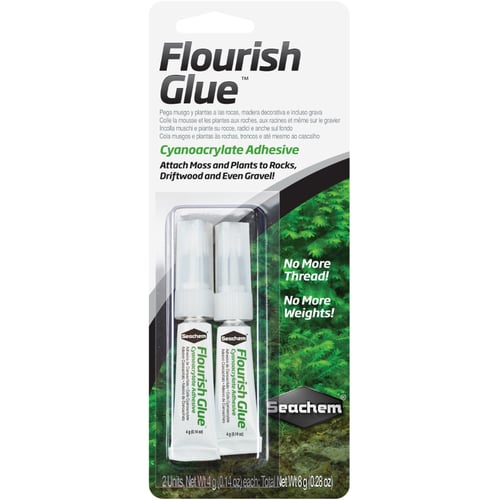 Seachem Flourish Glue 8g (2x4g) fra Godttildyr.dk