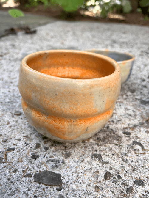 Orange eksplosion krus