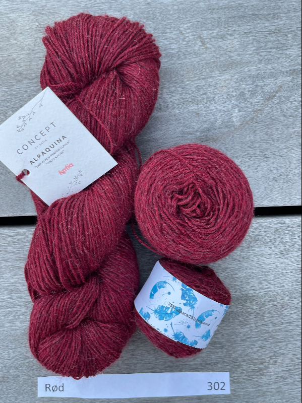 Kit: Baret/baskehue med ”sew as you go - og vendepinde” vælg mellem 15 farver - billede 9