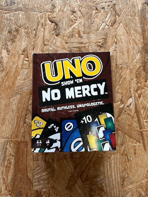 uno no mercy  fra CH salg