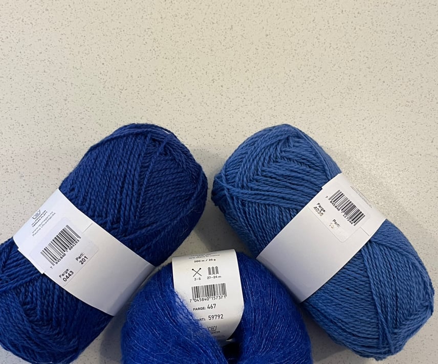 Kit: Mejramvest i finuld og alpaca silk og opskrift  - billede 5