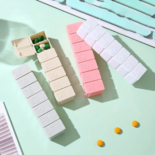 Billig og enkelt 7 dages Medicin æske fra Glad Omsorg Care