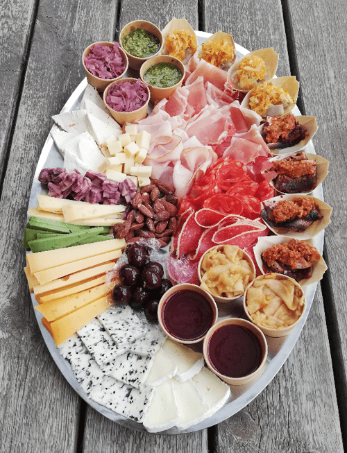 Luksus Tapas (pr. person) fra Ostehuset Rudkøbing