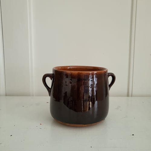 Vulcania vintage terracotta  krukke - Ø14 