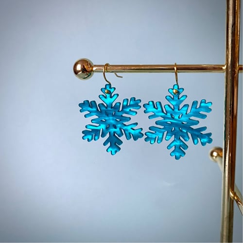 Snefnug - øreringe  fra Urstad Design