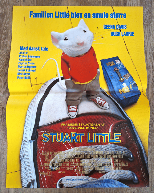 Stuart Little fra Originalefilmplakater