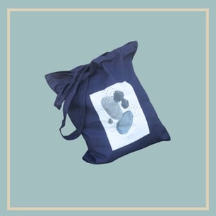 Mulepose i mørkeblå - Produkt nr. 1