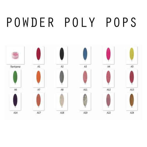 POLY POPS, farvet akryl, 4 gram fra Neppers Nails