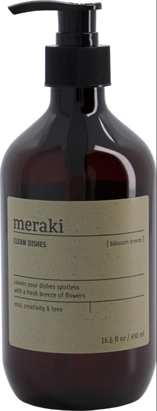 Meraki Opvaskemiddel Blossom breeze, 490 ml fra Mig & Frede