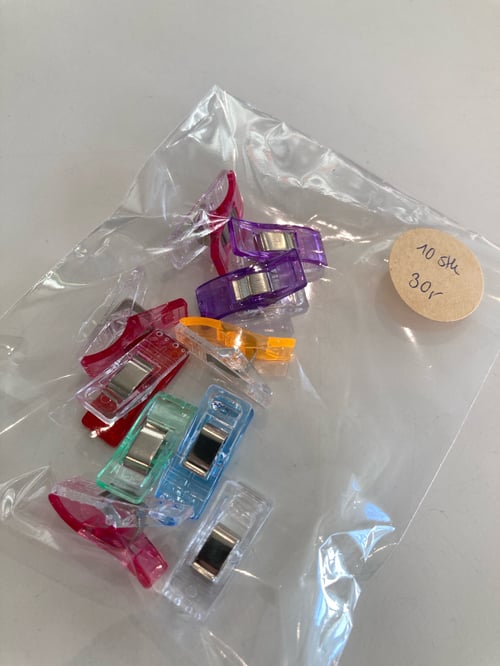 10 Wonder Clips Ass farver  fra Exquisite