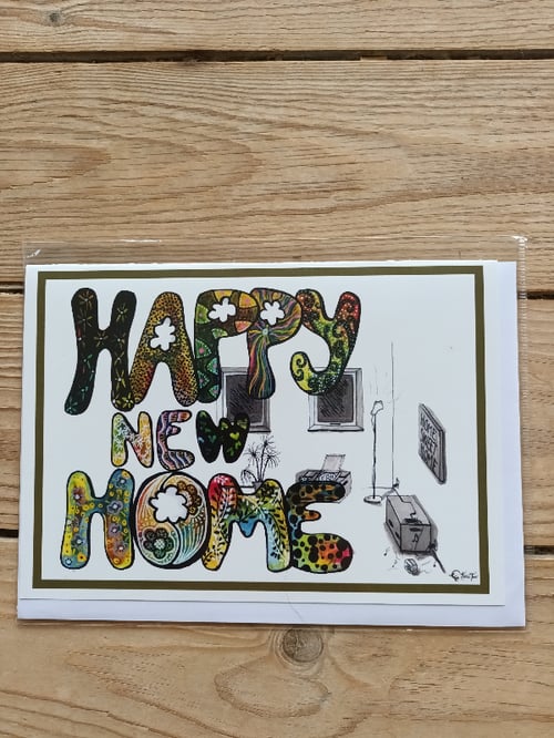 HAPPY NEW HOME (A5) fra KATARNOS- All Art Allowed