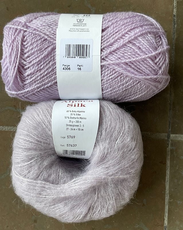 Kit: Garn og opskrift til Sesam Raglan Sweater i Alpaca Silk og Finuld - billede 16