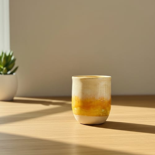 Stor kop - flammende solnedgang