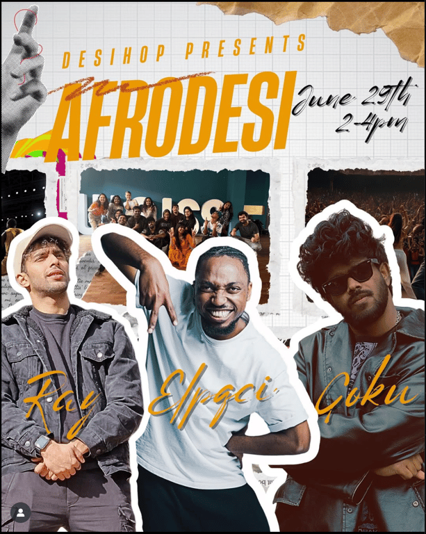 Afro-Desi Dance Workshop by DesiHop 
