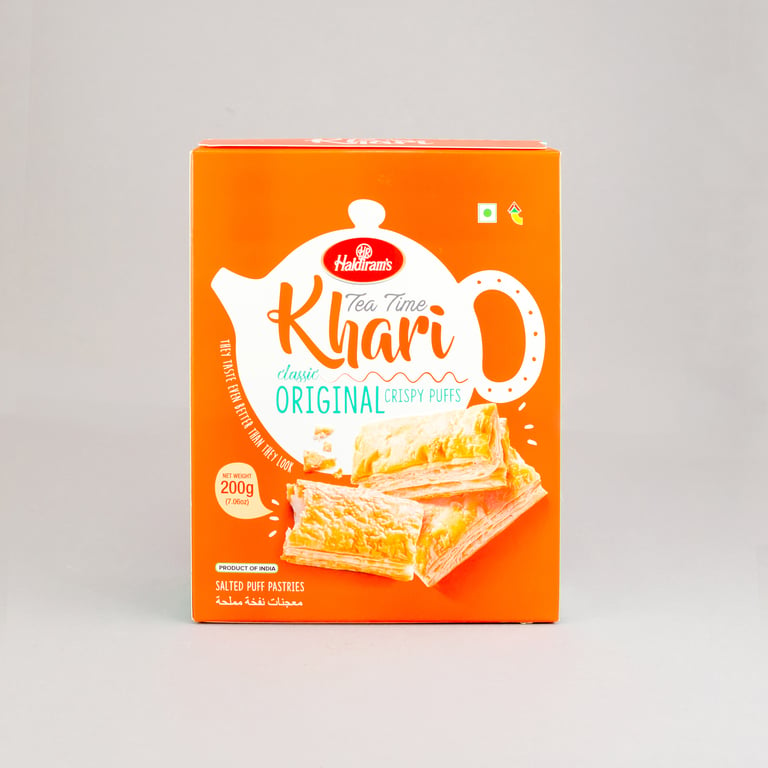 Haldirams Khari Plain Puff 200g