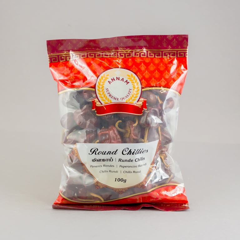 Annam Dried Red Chilli (Round) 100g
