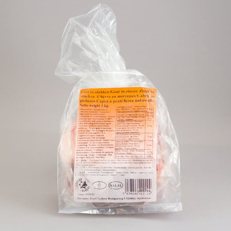 EFP Goat Meat 1kg
