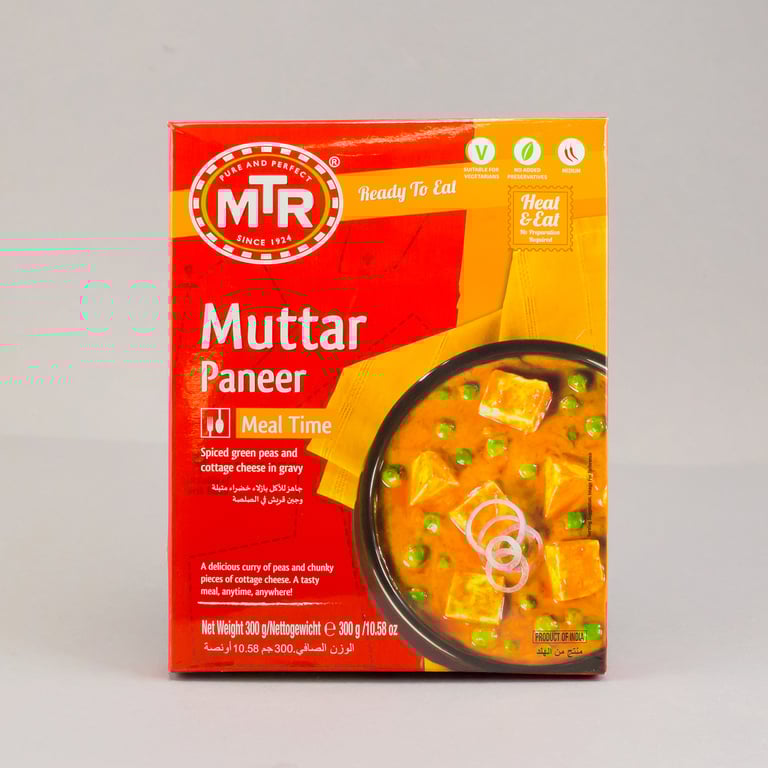 MTR Mutter Paneer 300g