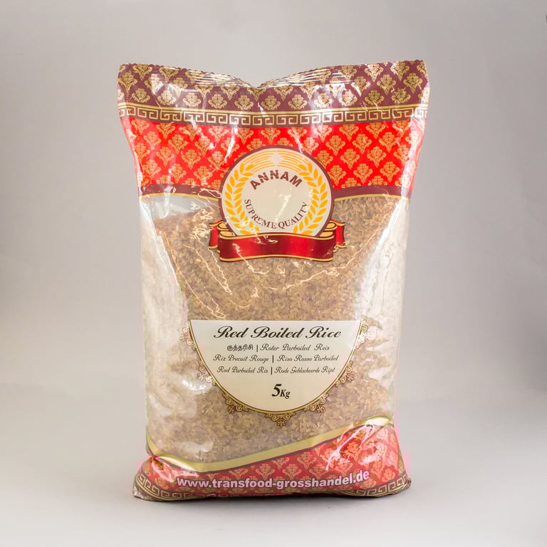 Annam Red Boiled Rice (Matta) 5kg