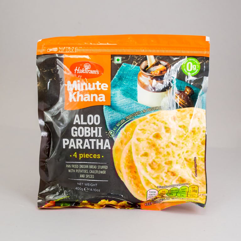 Haldirams Aloo Gobhi Paratha 4pcs