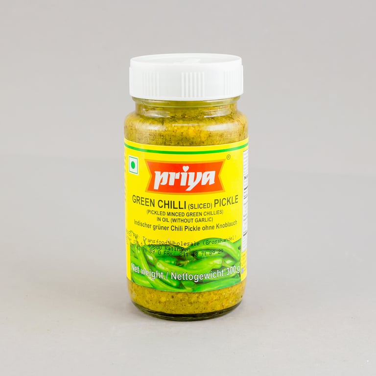 Priya Green Chilli Pickle 300g