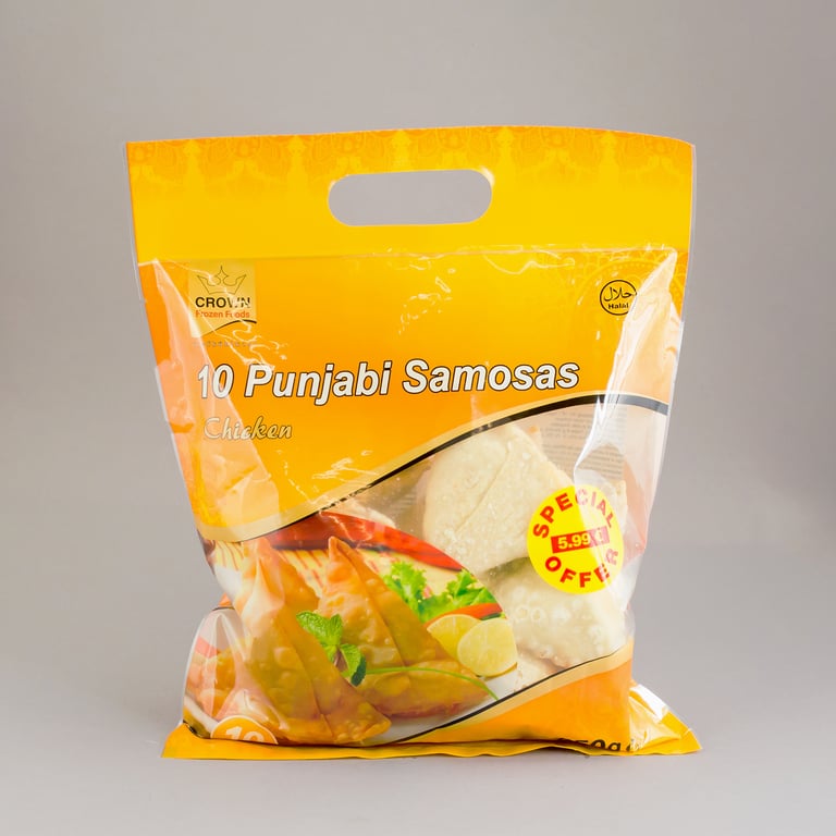 Crown Punjabi Chicken Samosa 10pcs