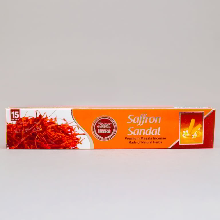 Heera Saffron Sandal Agarbatti 15g