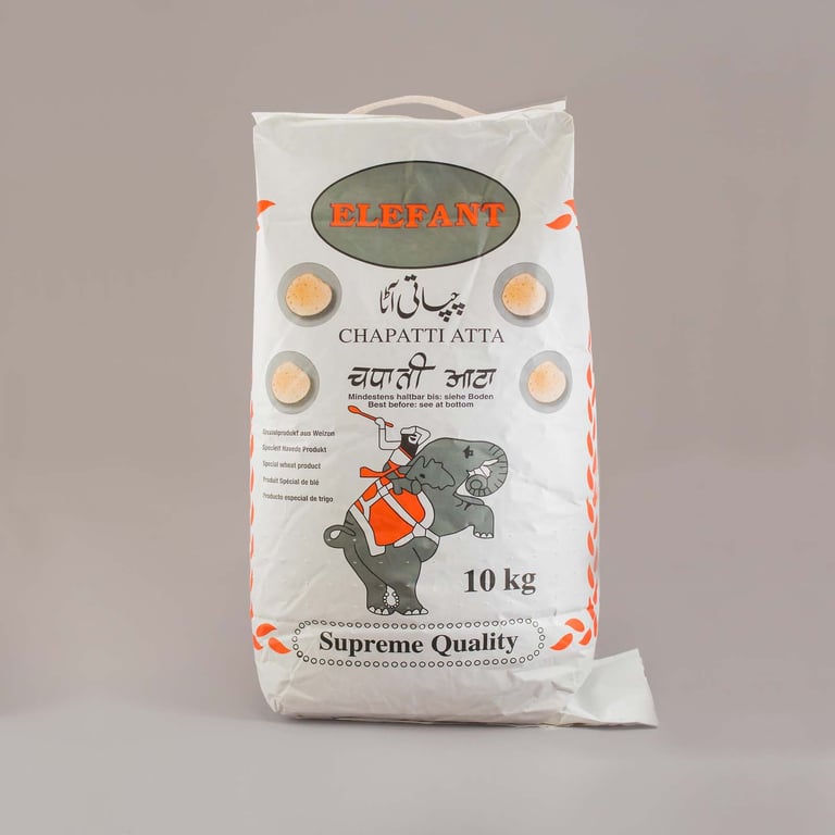Elefant Brown Chapatti Atta (Vollkorn) 10kg