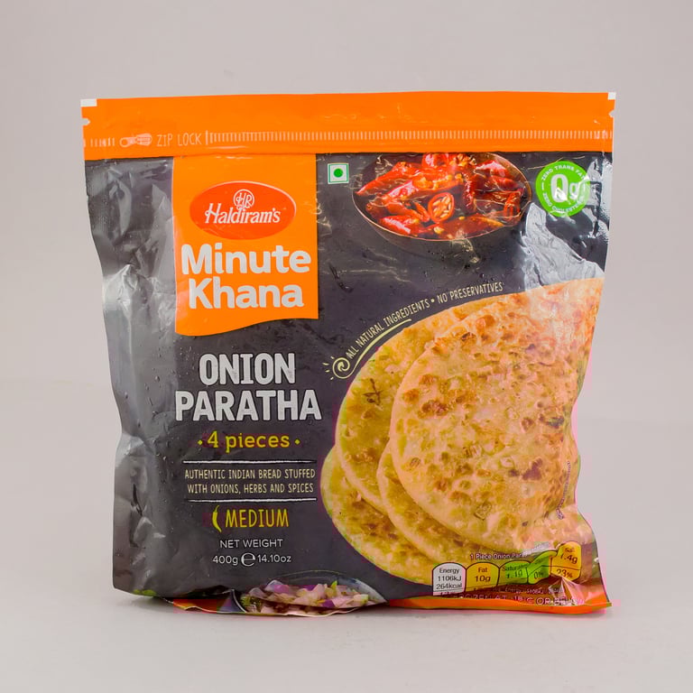 Haldirams Onion Paratha 4pcs